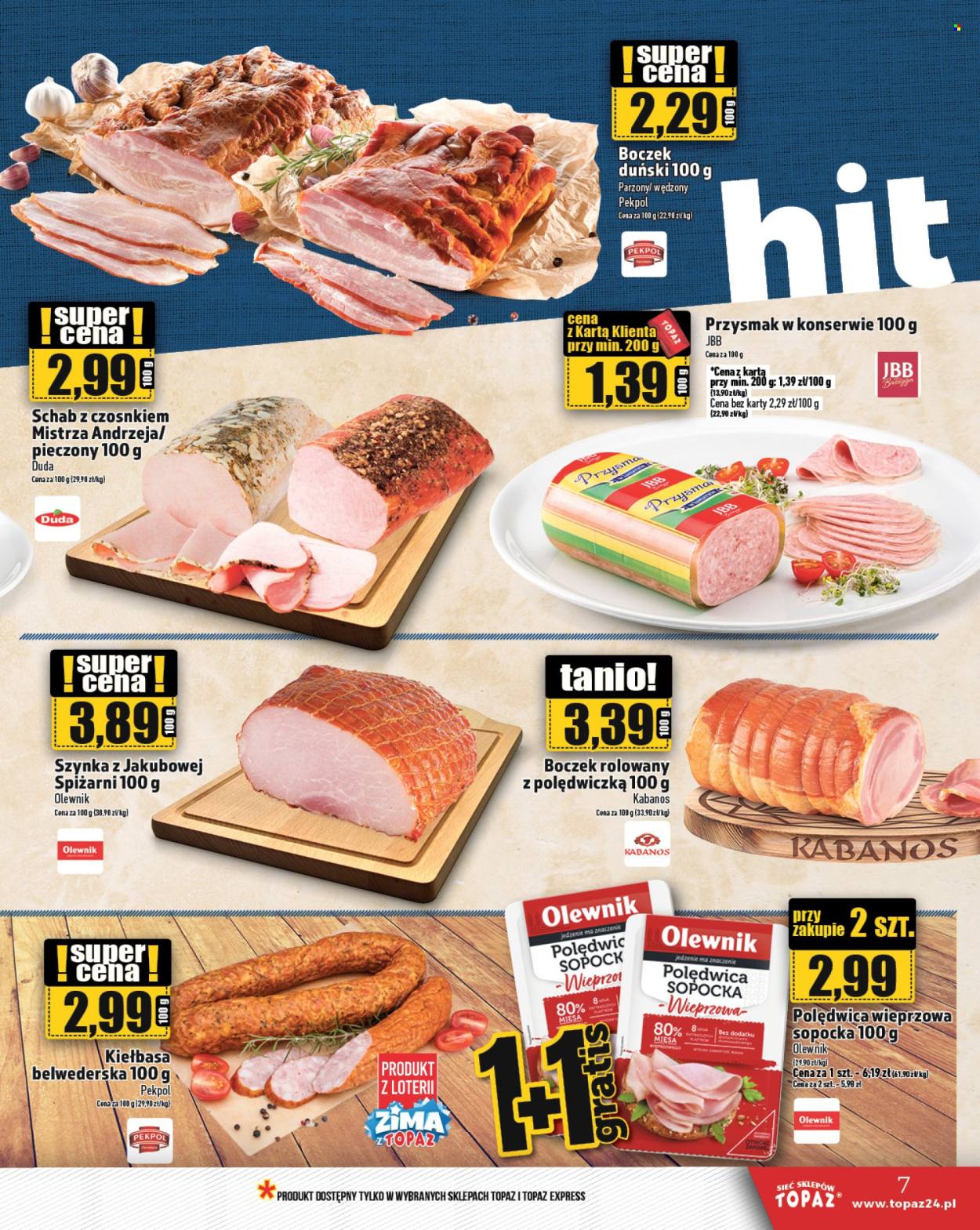 Gazetka Topaz - 9.01.2025 - 15.01.2025. Strona 7