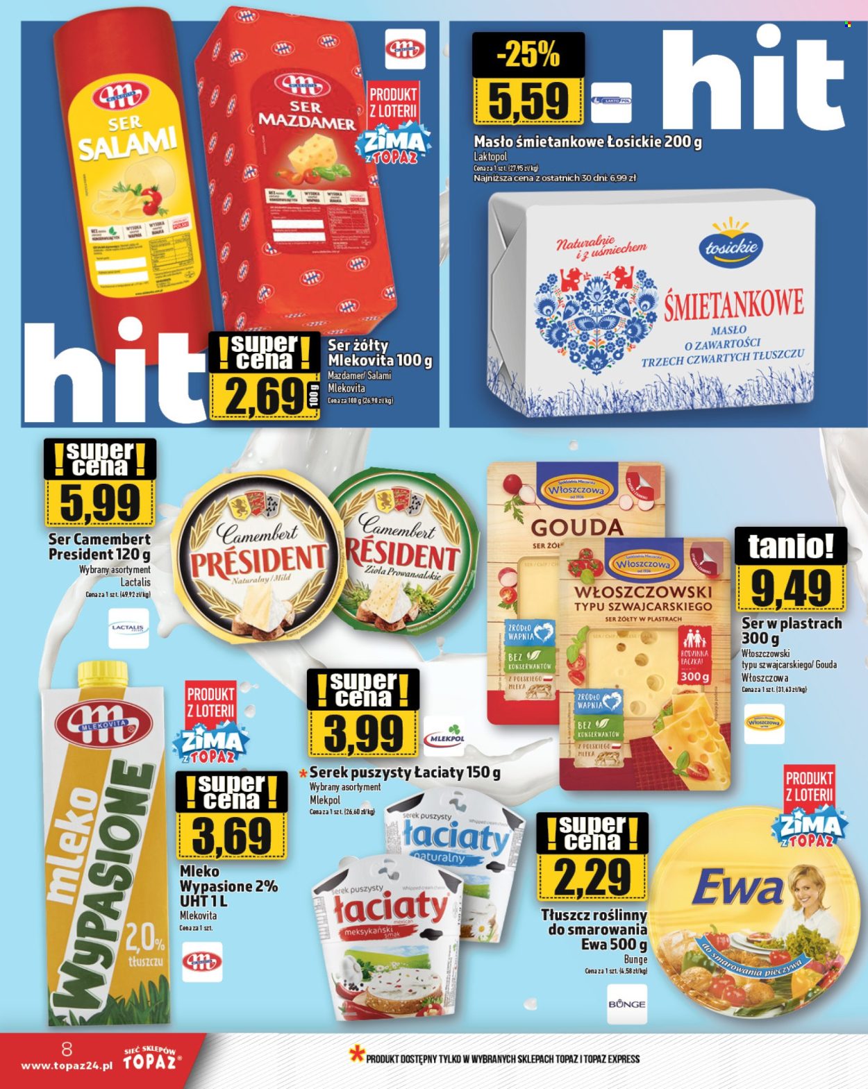 Gazetka Topaz - 9.01.2025 - 15.01.2025. Strona 8