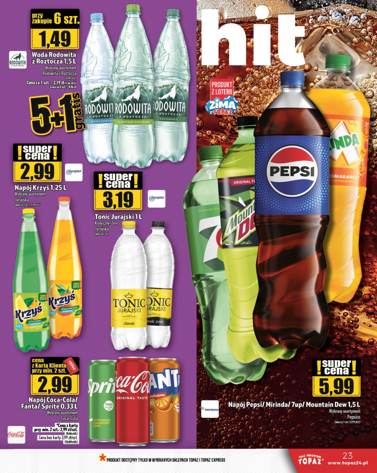 Gazetka Topaz - 9.01.2025 - 15.01.2025. Strona 23