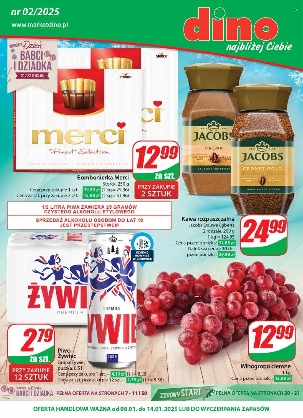 Gazetka Dino - 8.01.2025 - 14.01.2025. Strona 1