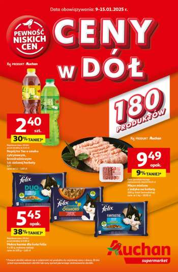 Gazetka Auchan - 9.01.2025 - 15.01.2025.