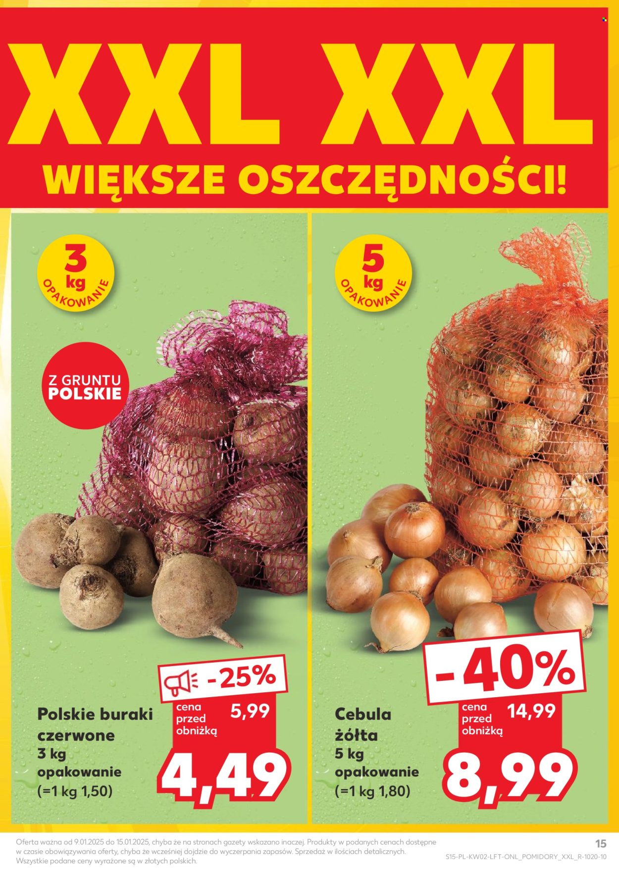 Gazetka Kaufland - 9.01.2025 - 15.01.2025. Strona 15