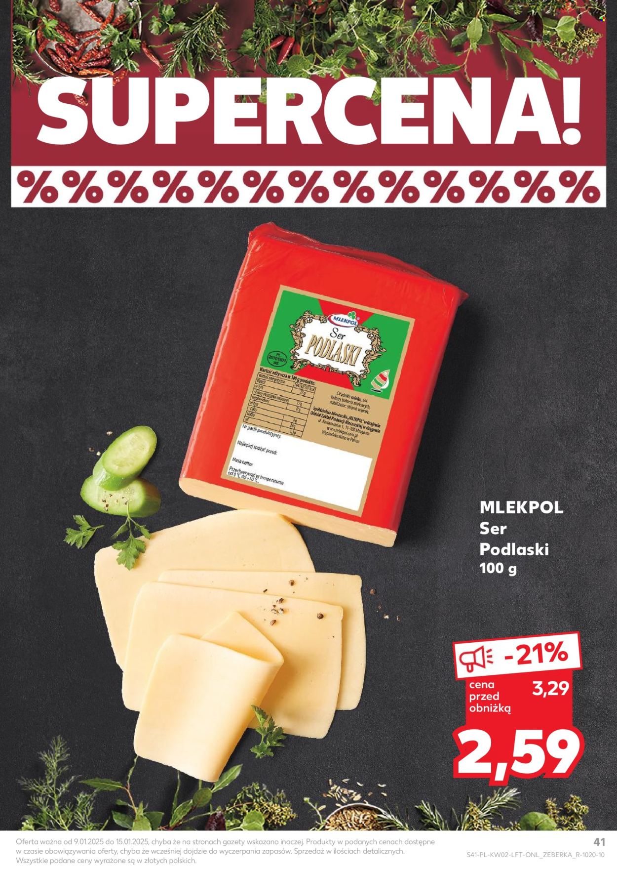Gazetka Kaufland - 9.01.2025 - 15.01.2025. Strona 41