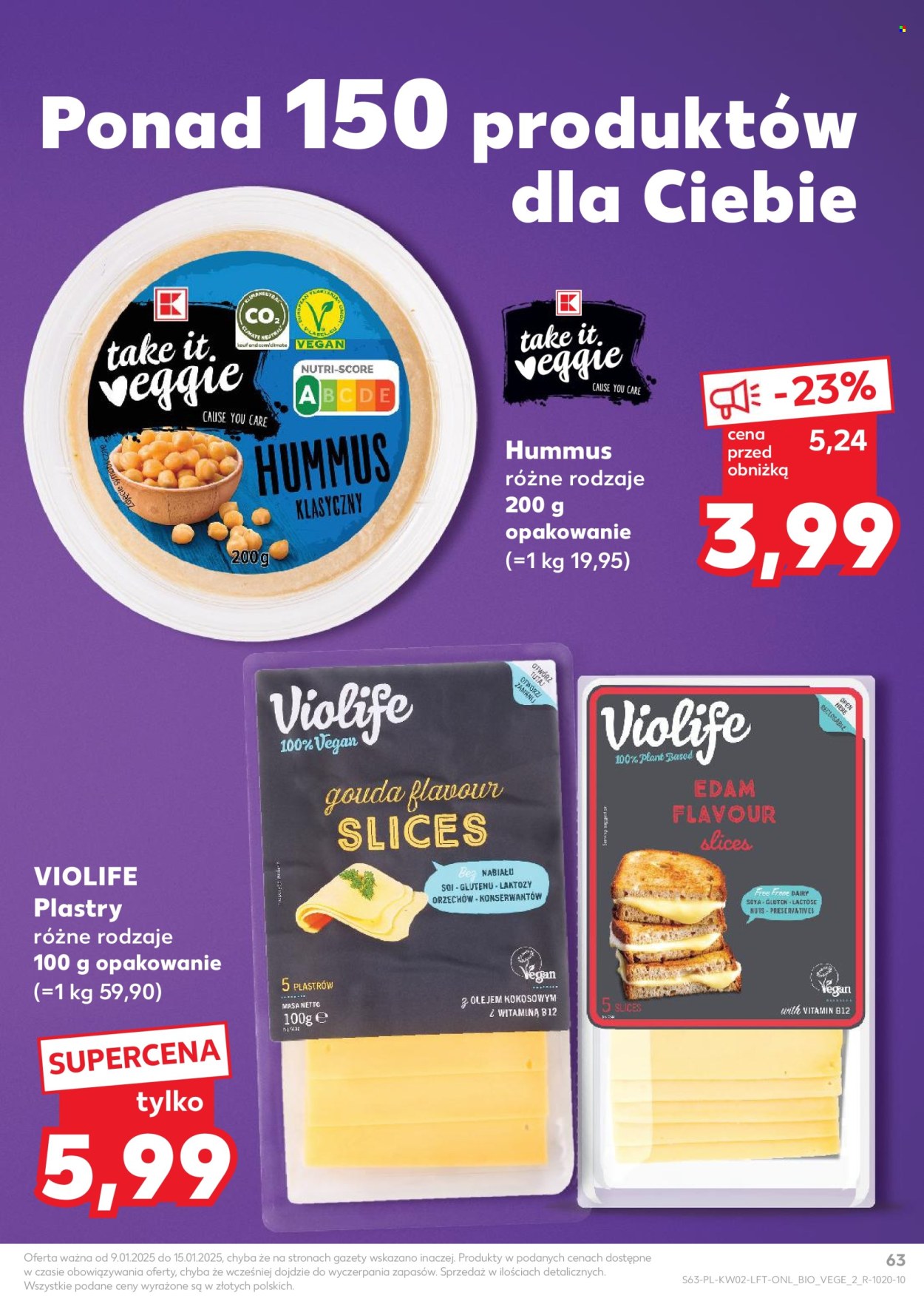 Gazetka Kaufland - 9.01.2025 - 15.01.2025. Strona 63