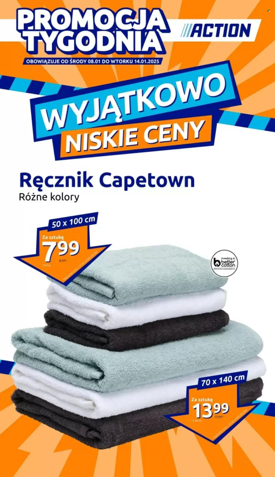 Gazetka Action - 8.01.2025 - 14.01.2025. Strona 1