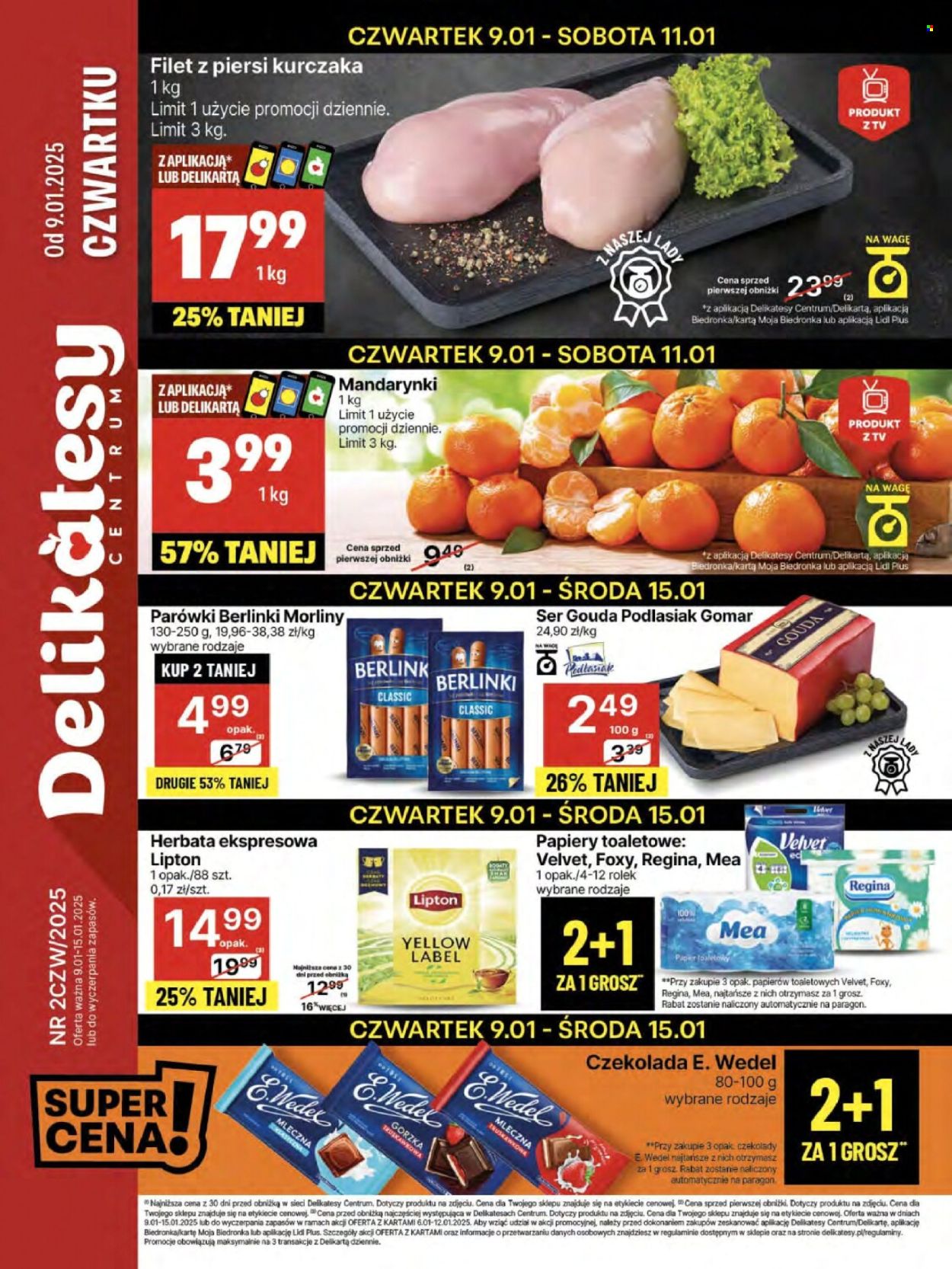 Gazetka Delikatesy Centrum - 9.01.2025 - 15.01.2025. Strona 1