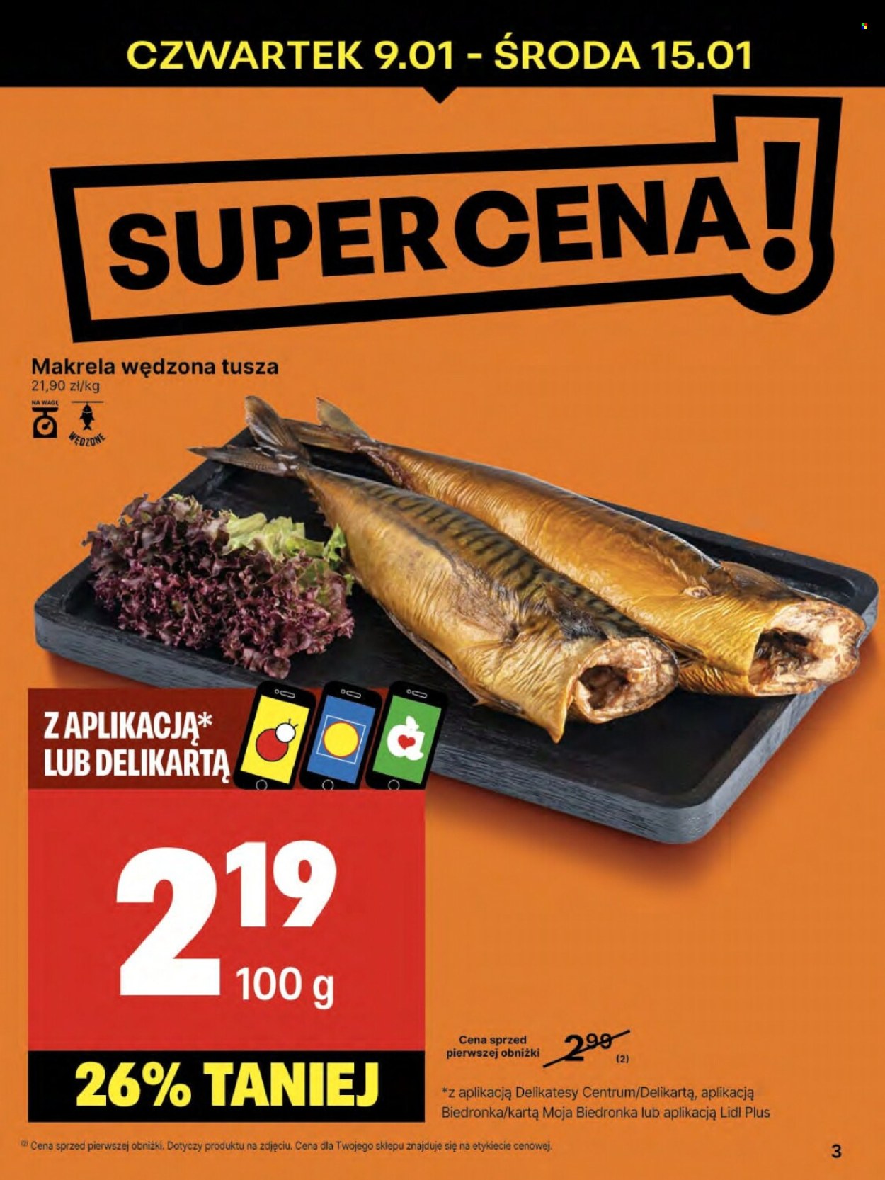 Gazetka Delikatesy Centrum - 9.01.2025 - 15.01.2025. Strona 3