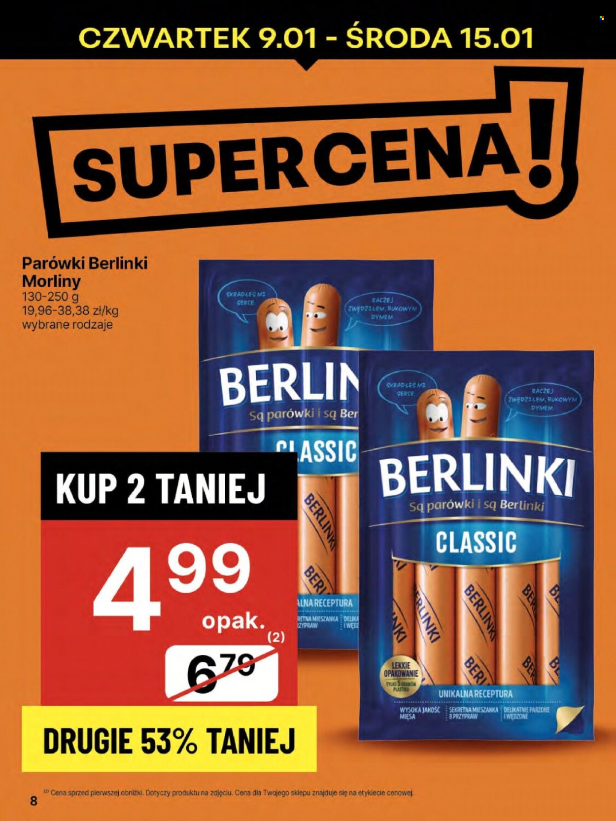 Gazetka Delikatesy Centrum - 9.01.2025 - 15.01.2025. Strona 8
