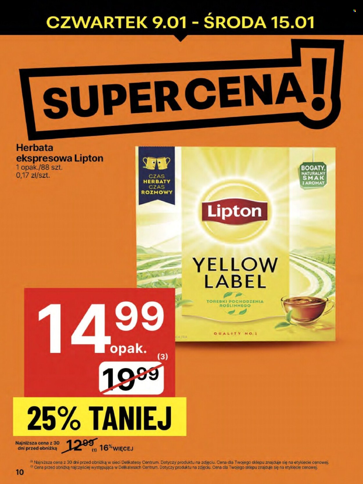 Gazetka Delikatesy Centrum - 9.01.2025 - 15.01.2025. Strona 10