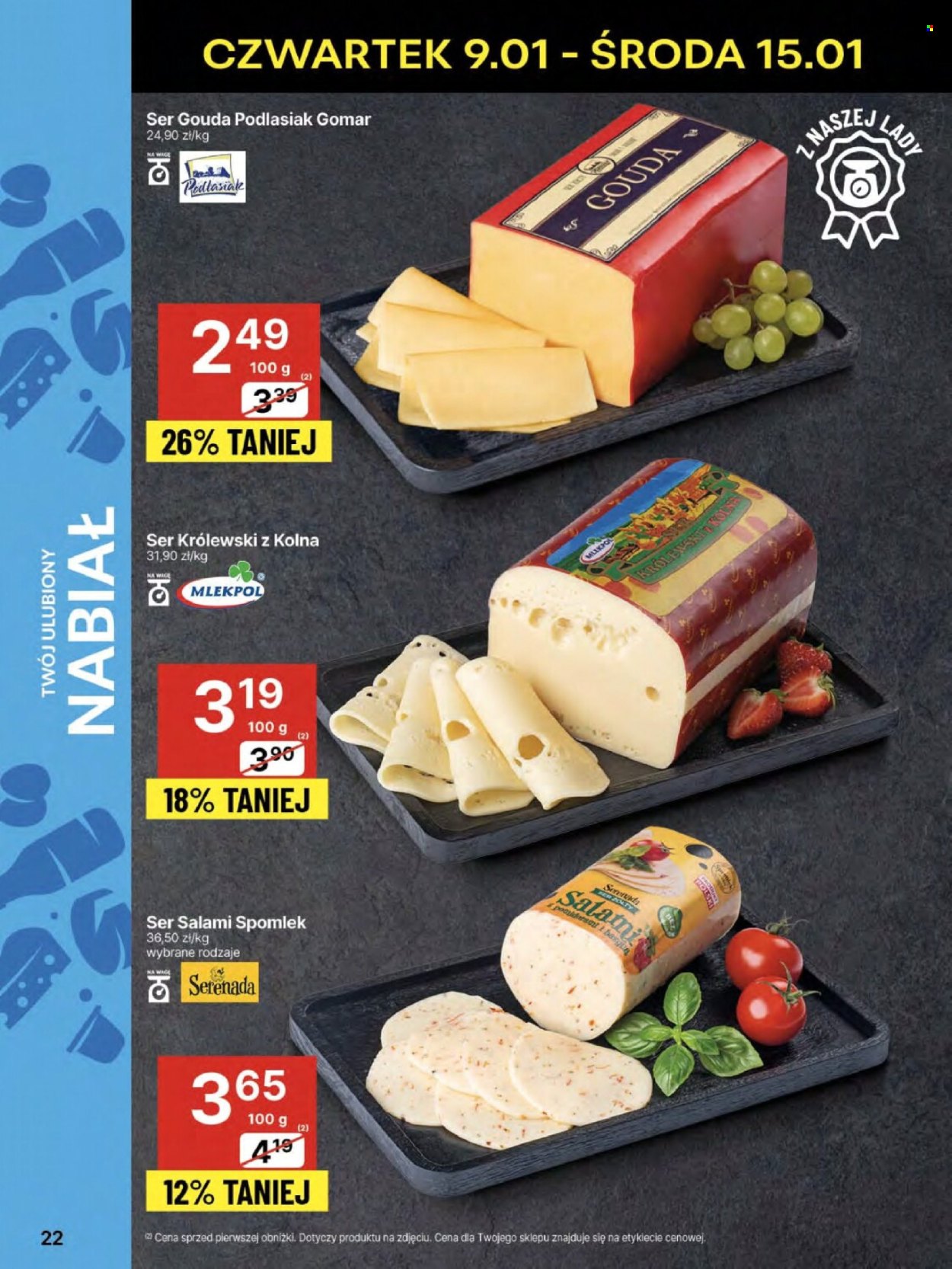 Gazetka Delikatesy Centrum - 9.01.2025 - 15.01.2025. Strona 22