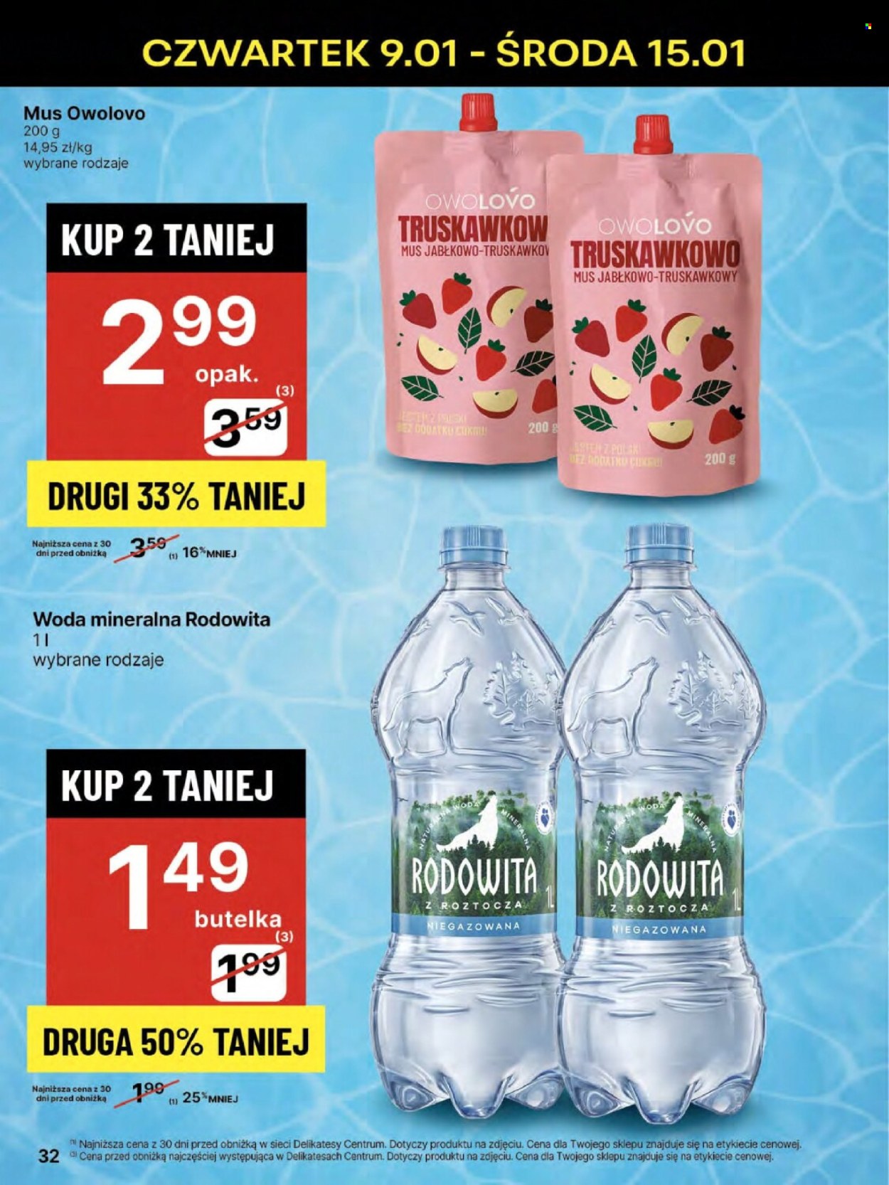Gazetka Delikatesy Centrum - 9.01.2025 - 15.01.2025. Strona 32