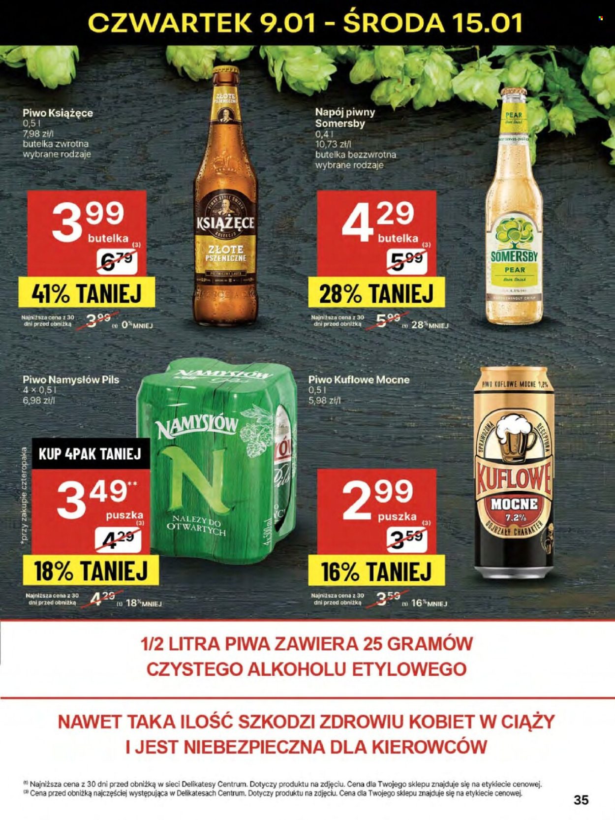 Gazetka Delikatesy Centrum - 9.01.2025 - 15.01.2025. Strona 35