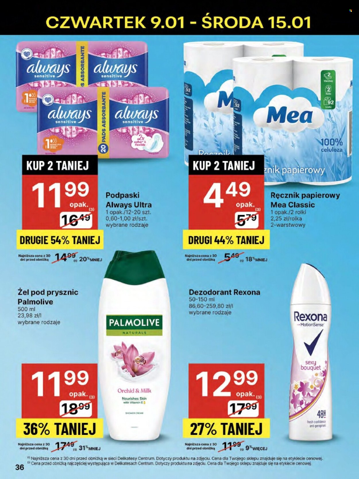 Gazetka Delikatesy Centrum - 9.01.2025 - 15.01.2025. Strona 36