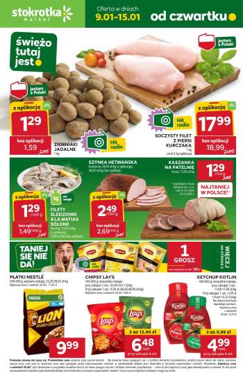 Gazetka Stokrotka Market - 9.01.2025 - 15.01.2025.