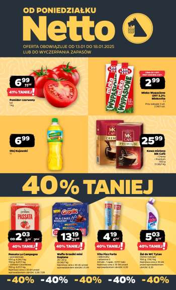 Gazetka Netto - 13.01.2025 - 18.01.2025.