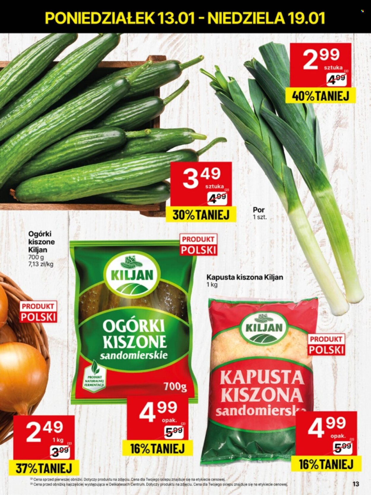 Gazetka Delikatesy Centrum - 13.01.2025 - 19.01.2025. Strona 13