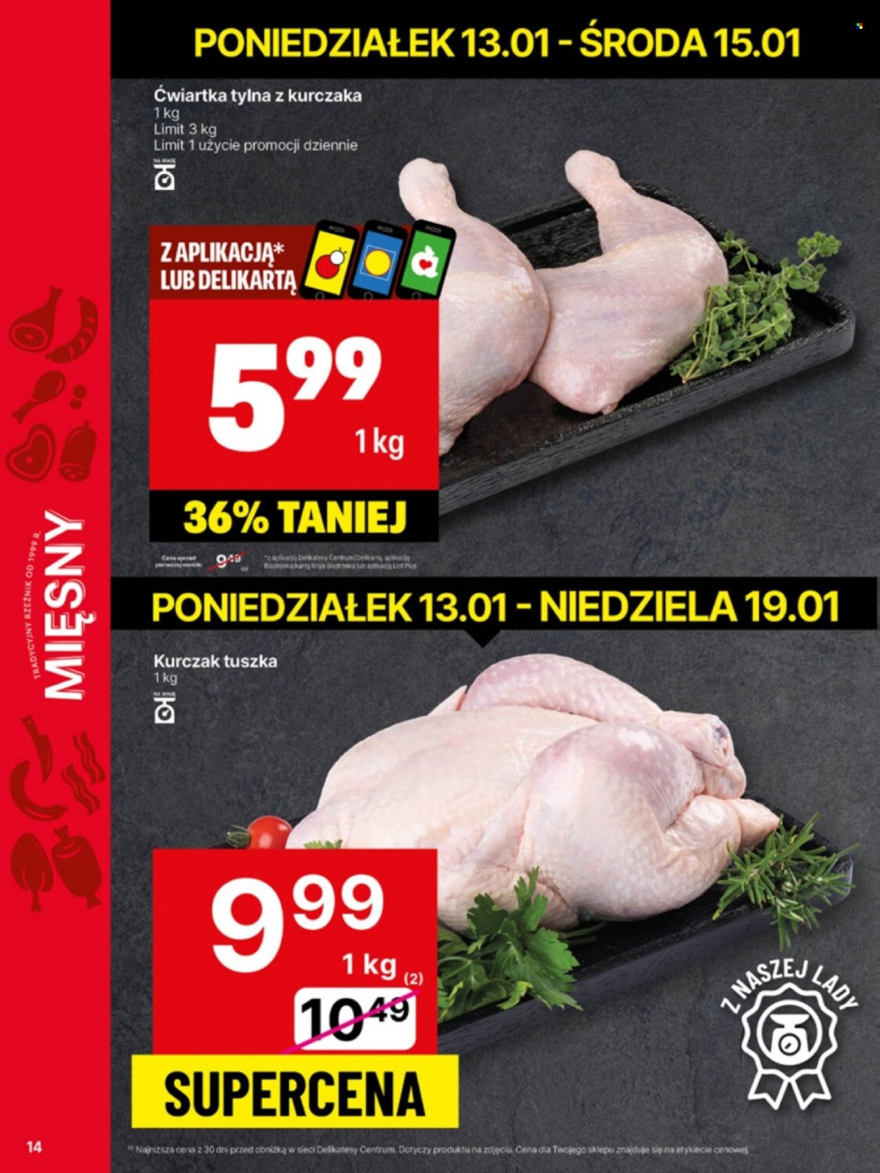 Gazetka Delikatesy Centrum - 13.01.2025 - 19.01.2025. Strona 14