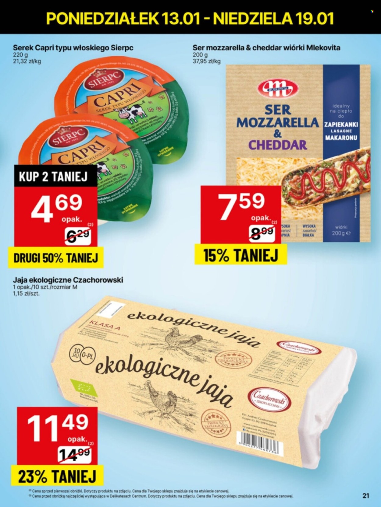 Gazetka Delikatesy Centrum - 13.01.2025 - 19.01.2025. Strona 21