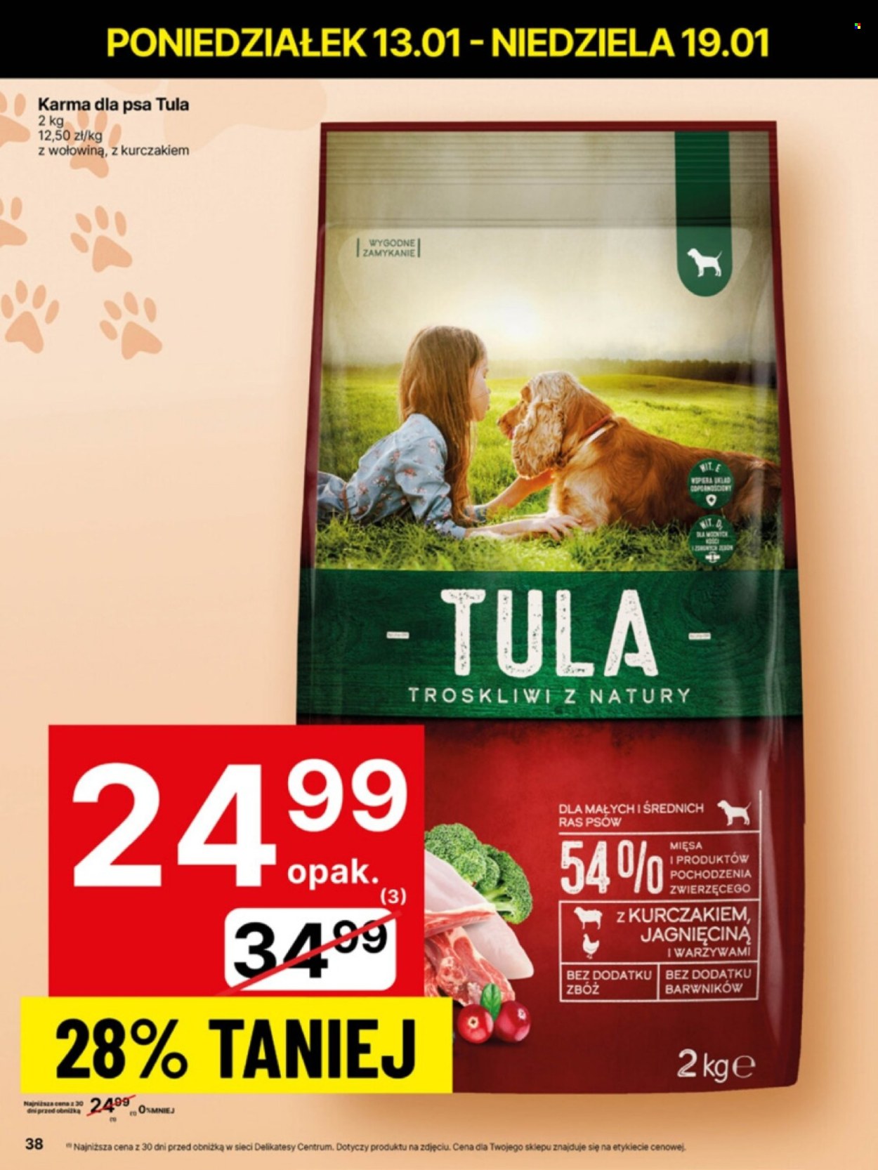 Gazetka Delikatesy Centrum - 13.01.2025 - 19.01.2025. Strona 38