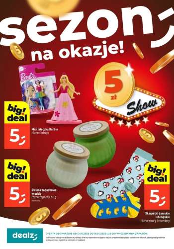 Gazetka Dealz - 13.01.2025 - 18.01.2025.