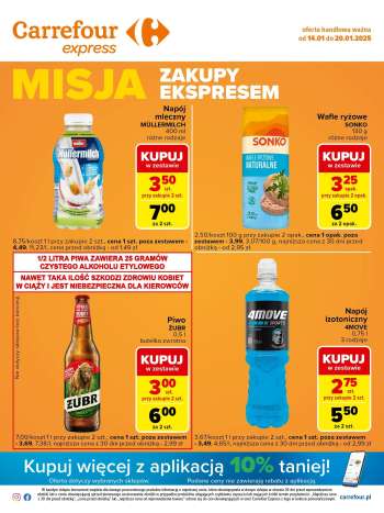 Gazetka Carrefour Express - 14.01.2025 - 20.01.2025.