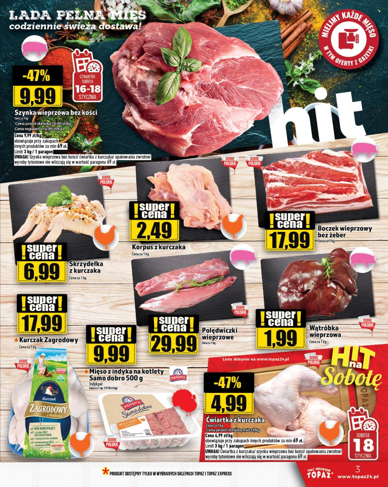 Gazetka Topaz - 16.01.2025 - 22.01.2025. Strona 3