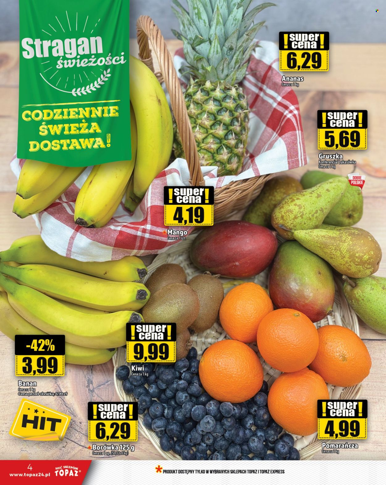 Gazetka Topaz - 16.01.2025 - 22.01.2025. Strona 4