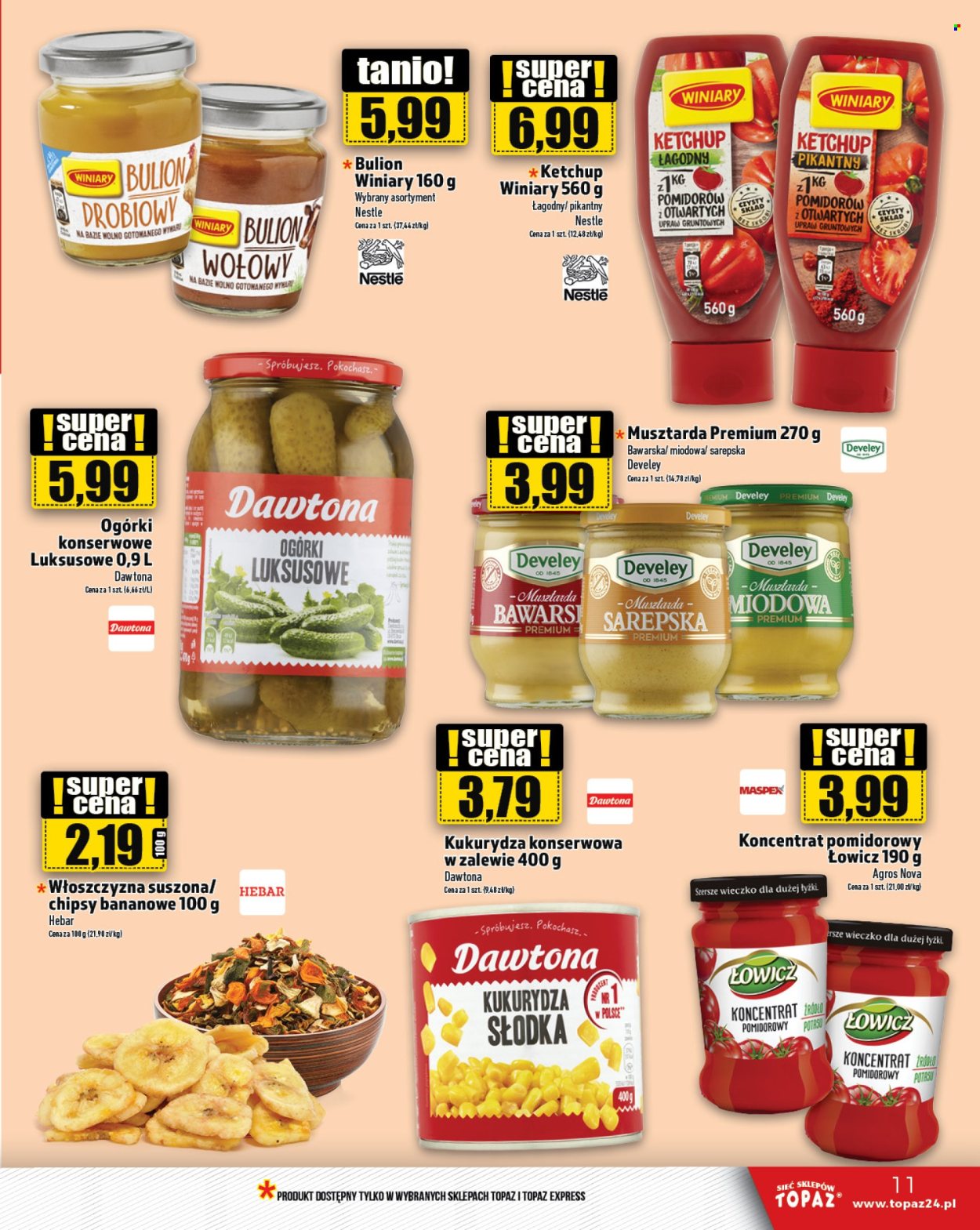 Gazetka Topaz - 16.01.2025 - 22.01.2025. Strona 11