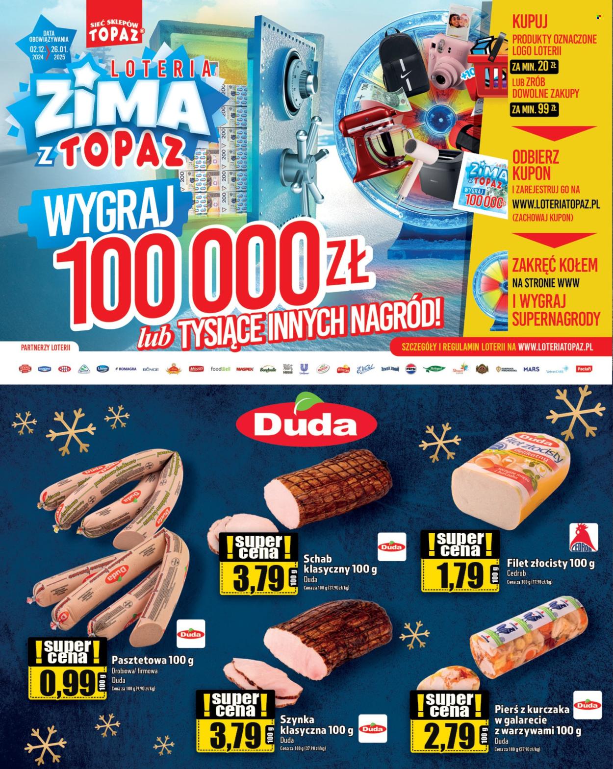 Gazetka Topaz - 16.01.2025 - 22.01.2025. Strona 2