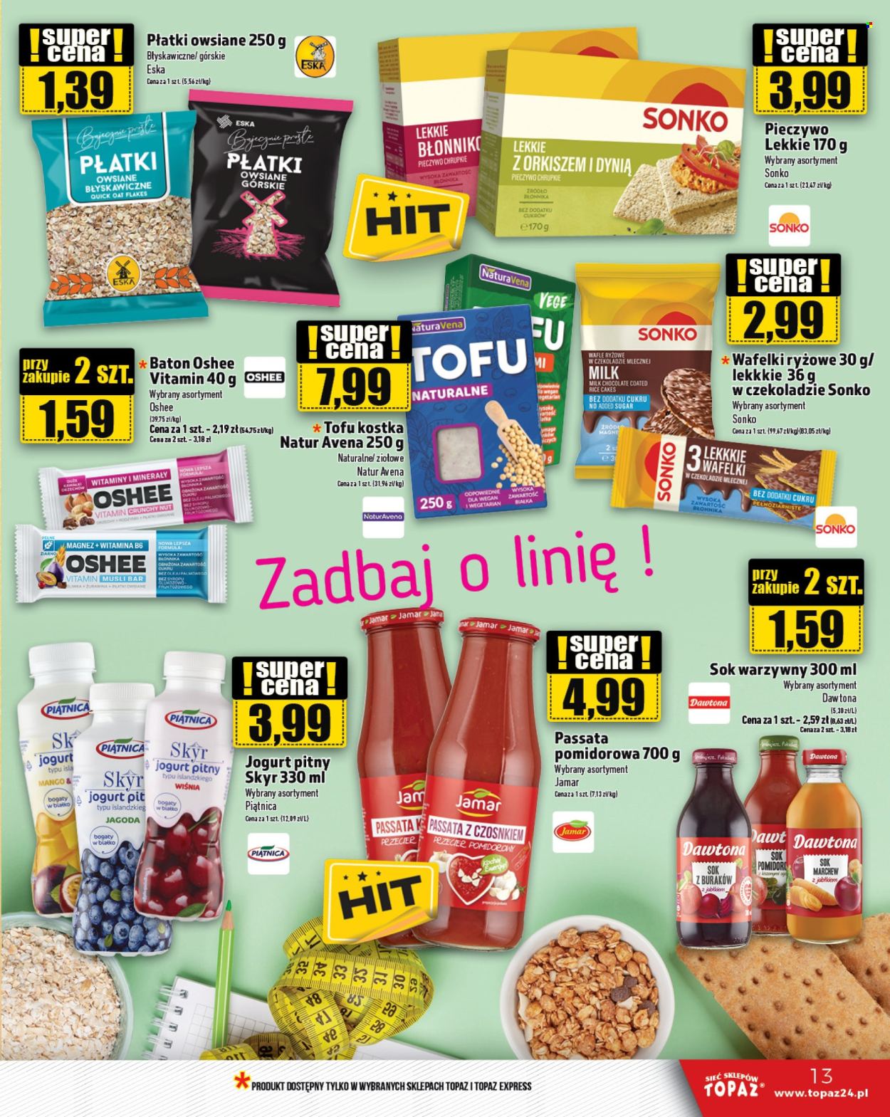 Gazetka Topaz - 16.01.2025 - 22.01.2025. Strona 13