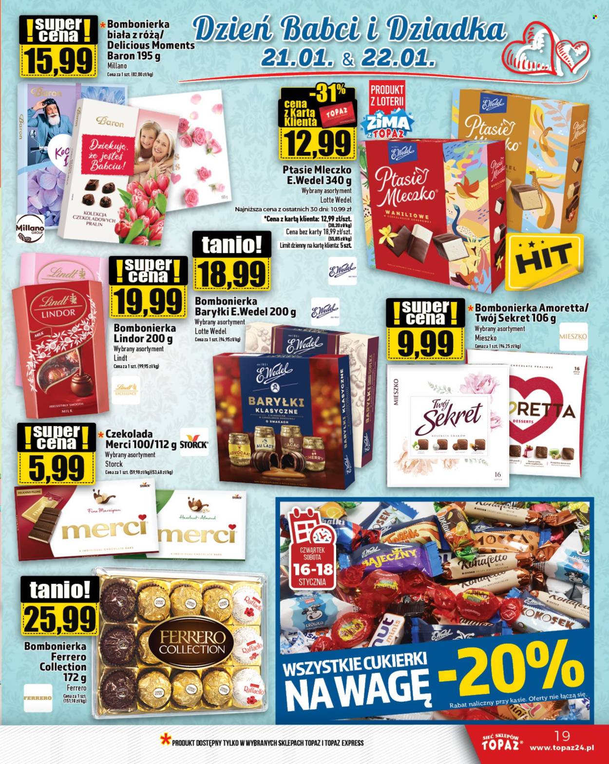 Gazetka Topaz - 16.01.2025 - 22.01.2025. Strona 19