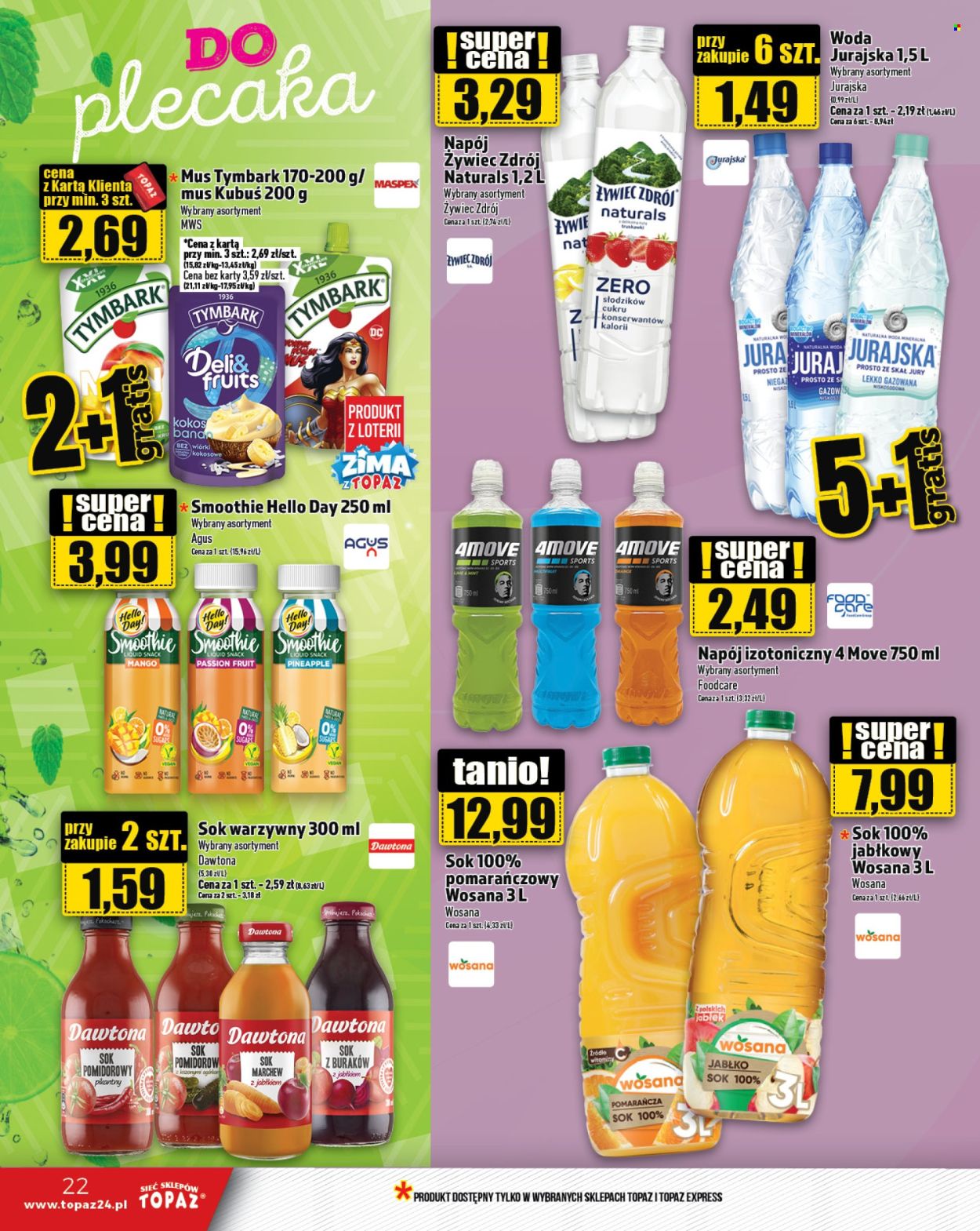 Gazetka Topaz - 16.01.2025 - 22.01.2025. Strona 22