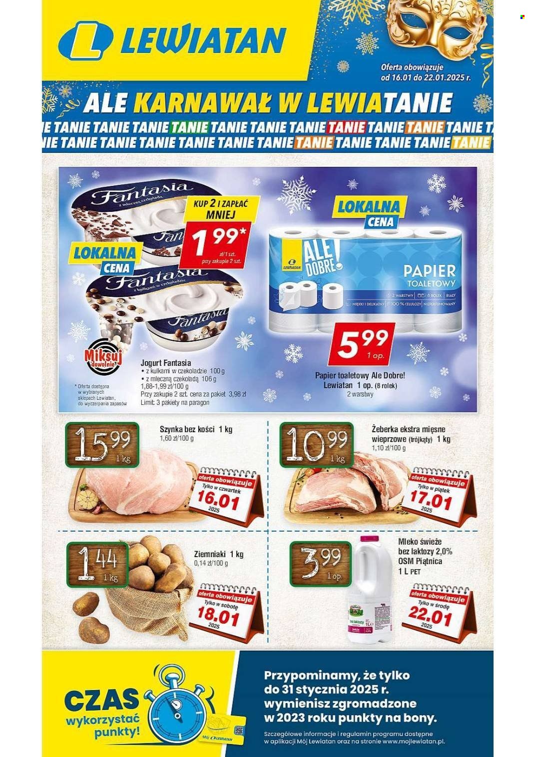 Gazetka Lewiatan - 16.01.2025 - 22.01.2025. Strona 1
