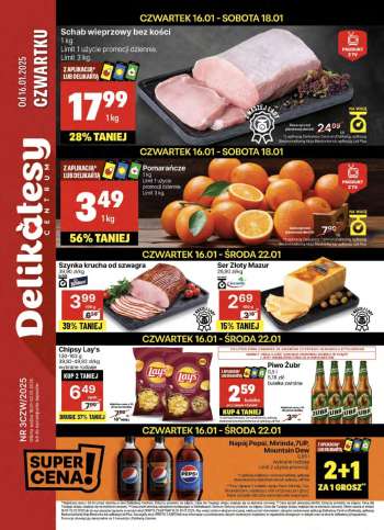 Gazetka Delikatesy Centrum - 16.01.2025 - 22.01.2025.