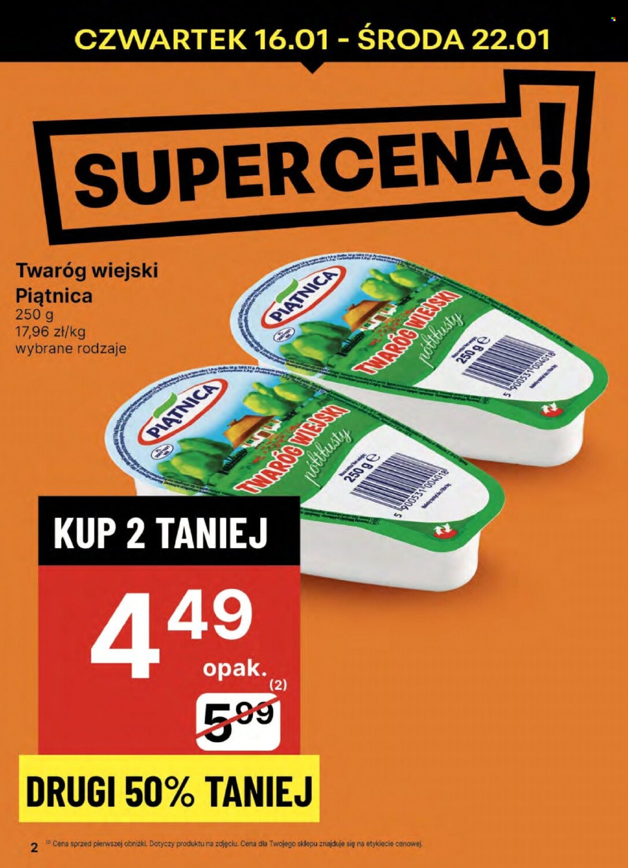 Gazetka Delikatesy Centrum - 16.01.2025 - 22.01.2025. Strona 2