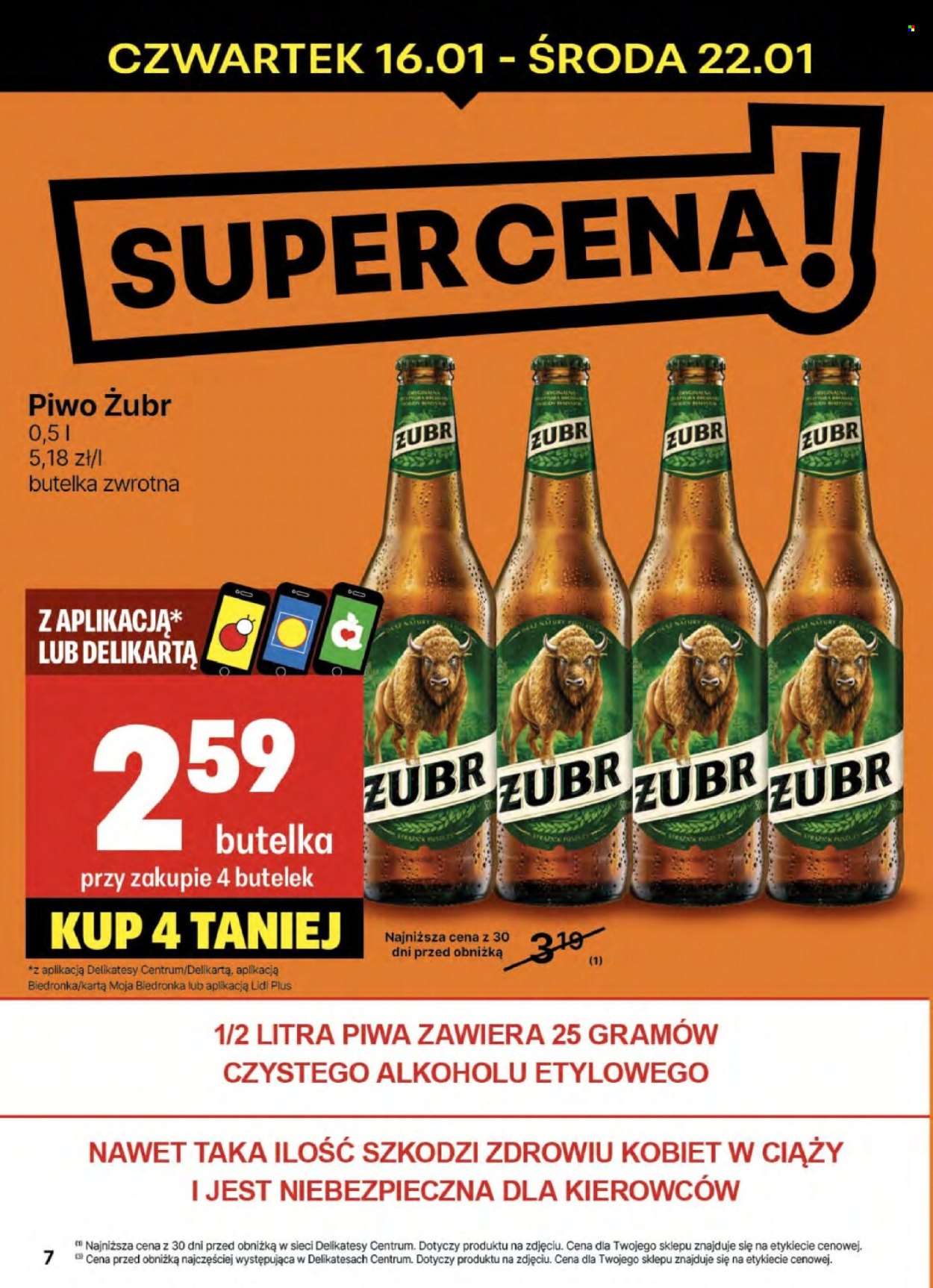 Gazetka Delikatesy Centrum - 16.01.2025 - 22.01.2025. Strona 7