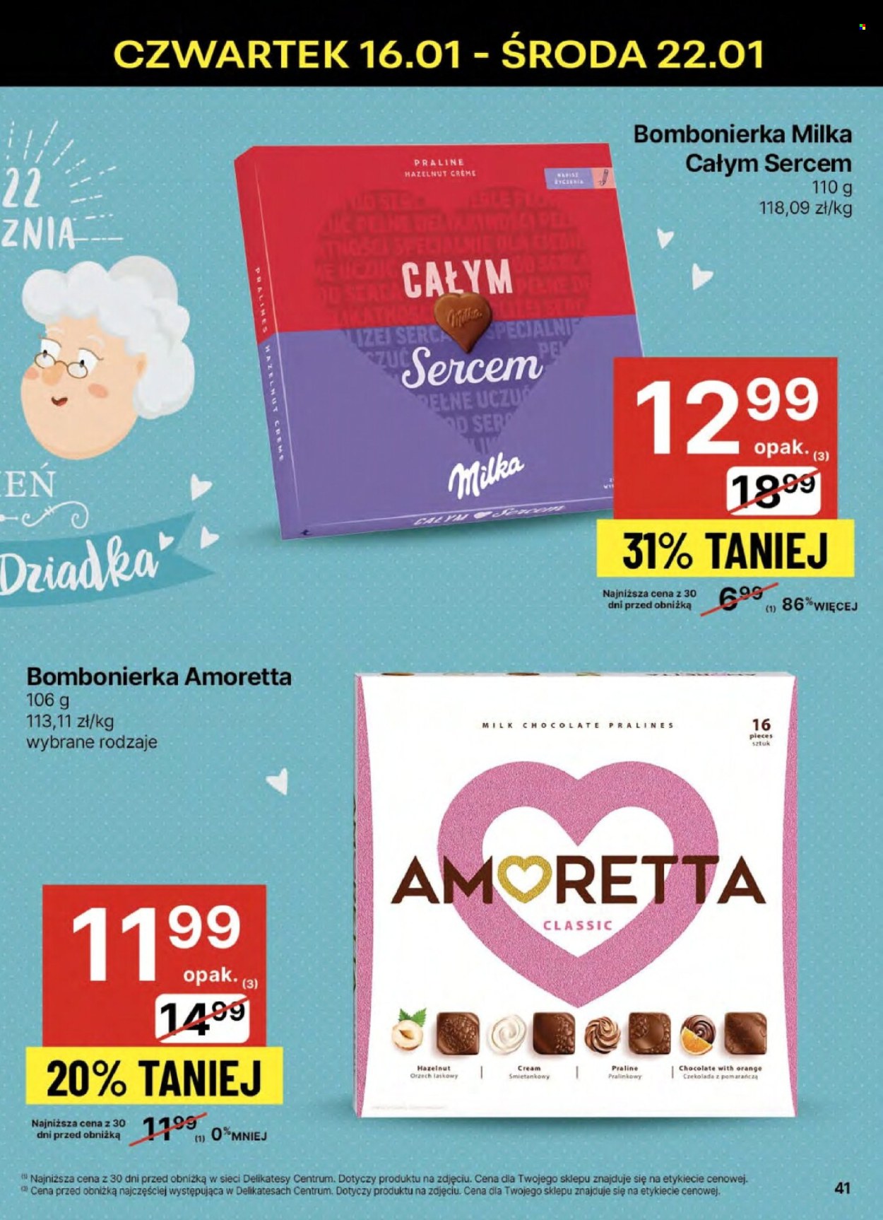Gazetka Delikatesy Centrum - 16.01.2025 - 22.01.2025. Strona 41