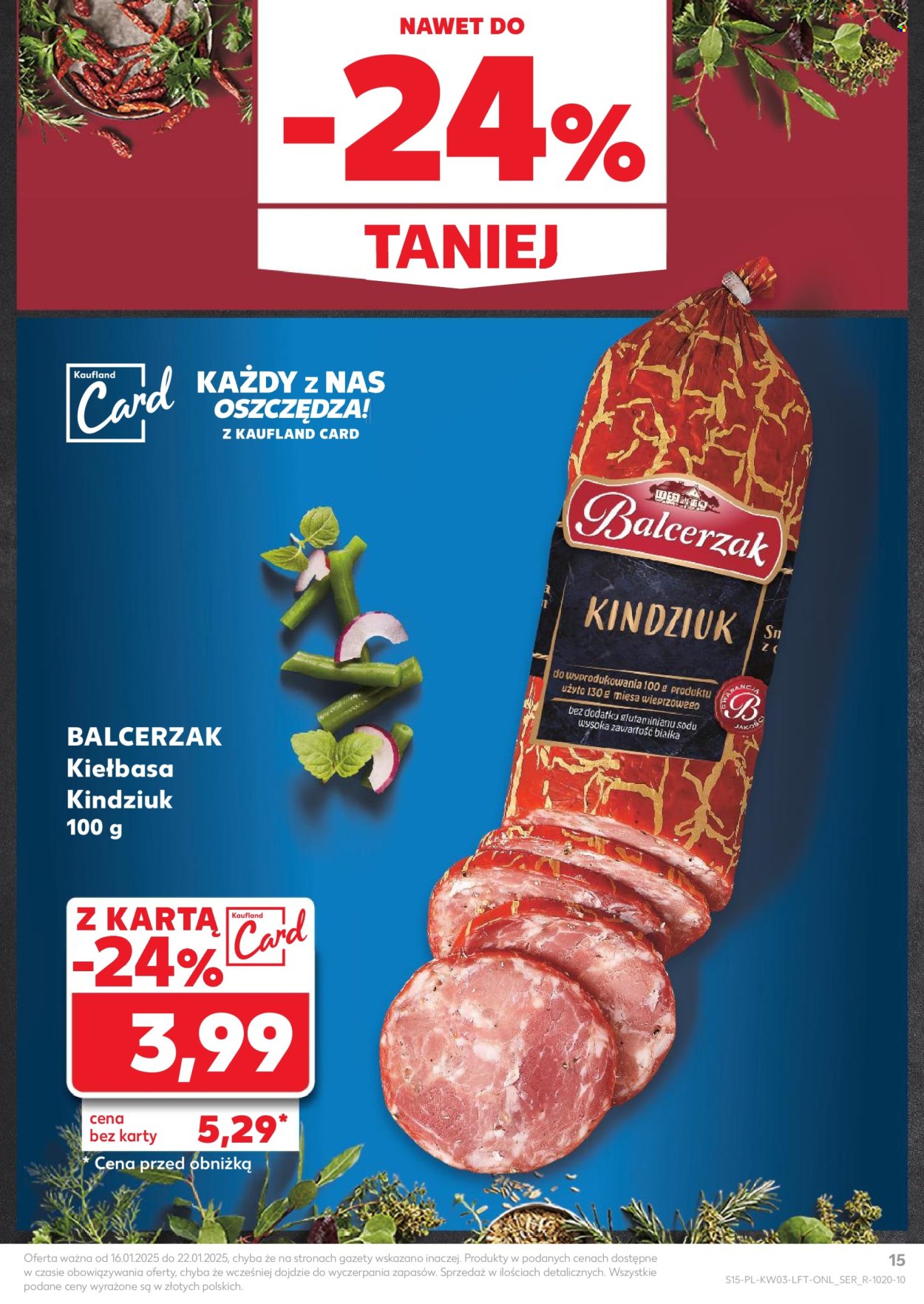 Gazetka Kaufland - 16.01.2025 - 22.01.2025. Strona 15