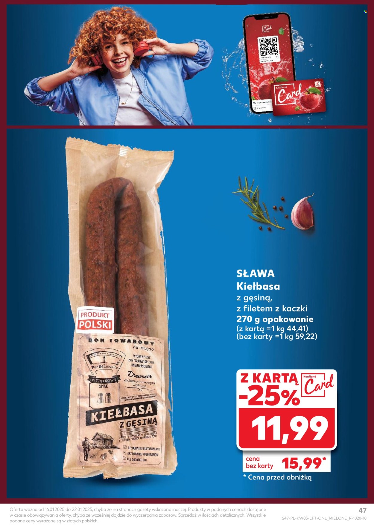 Gazetka Kaufland - 16.01.2025 - 22.01.2025. Strona 47