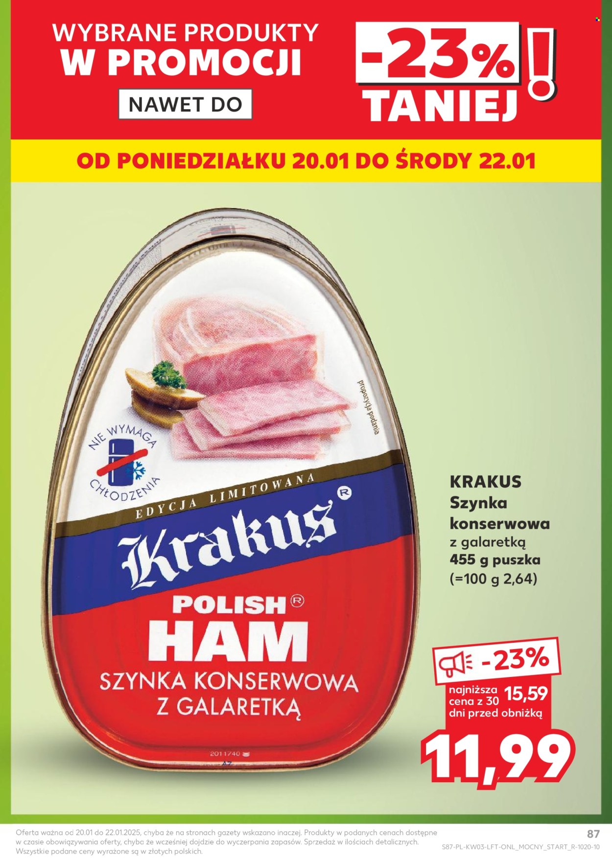 Gazetka Kaufland - 16.01.2025 - 22.01.2025. Strona 87