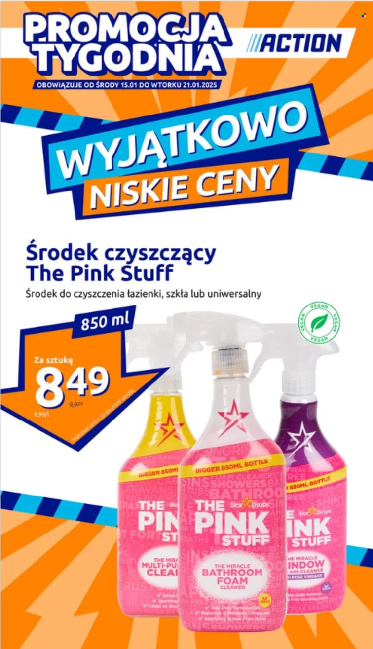 Gazetka Action - 15.01.2025 - 21.01.2025. Strona 1