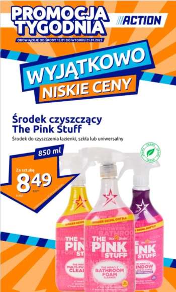 Gazetka Action - 15.01.2025 - 21.01.2025.