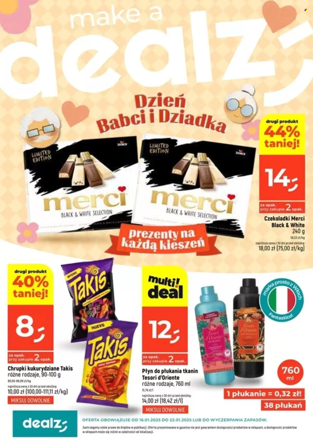 Gazetka Dealz - 16.01.2025 - 22.01.2025. Strona 1