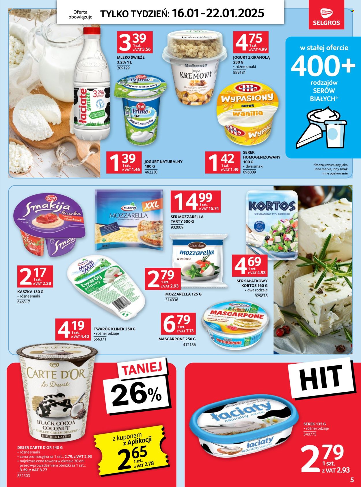 Gazetka Selgros - 16.01.2025 - 22.01.2025. Strona 5
