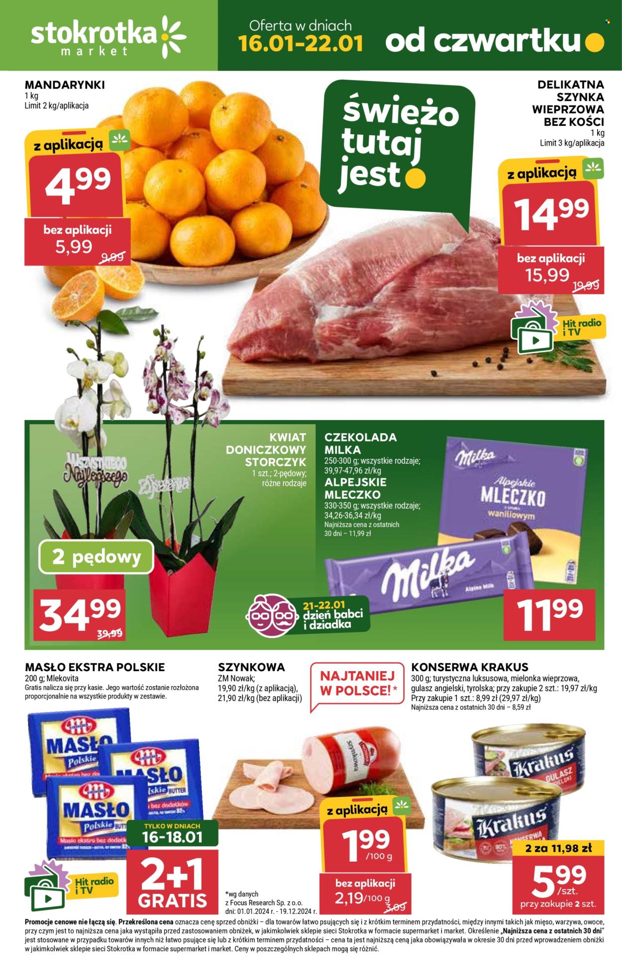 Gazetka Stokrotka Market - 16.01.2025 - 22.01.2025. Strona 1