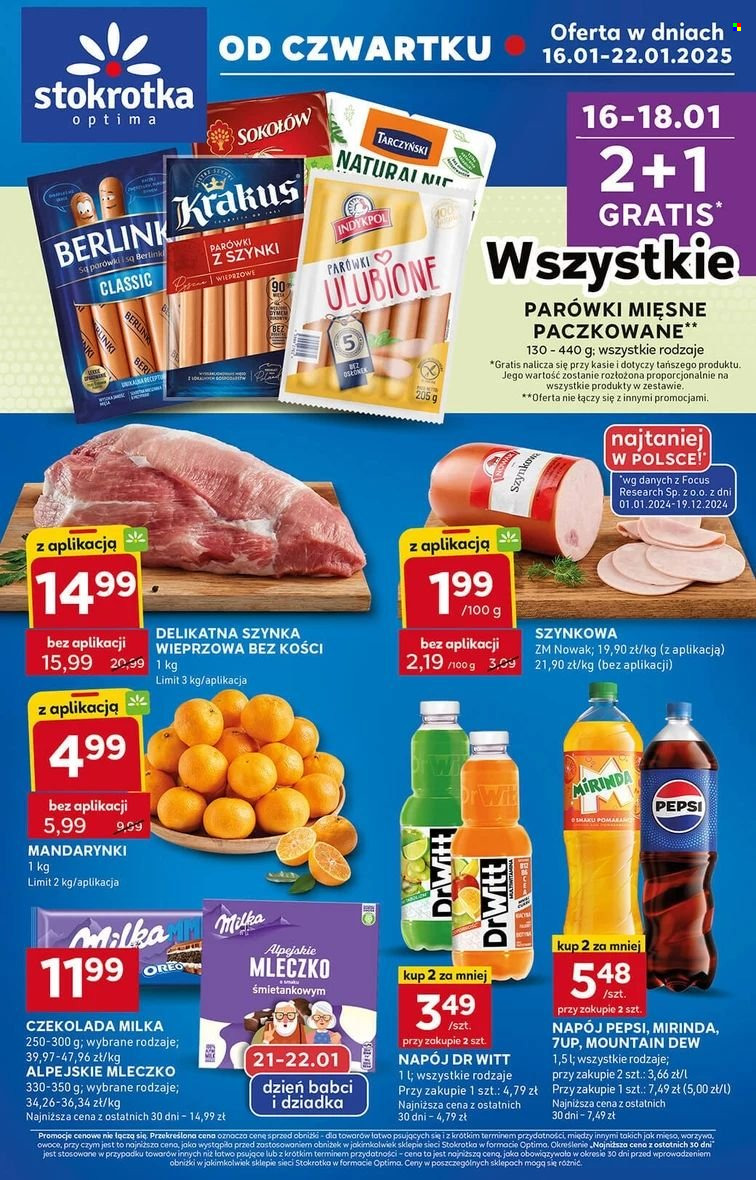 Gazetka Stokrotka Optima - 16.01.2025 - 22.01.2025. Strona 1