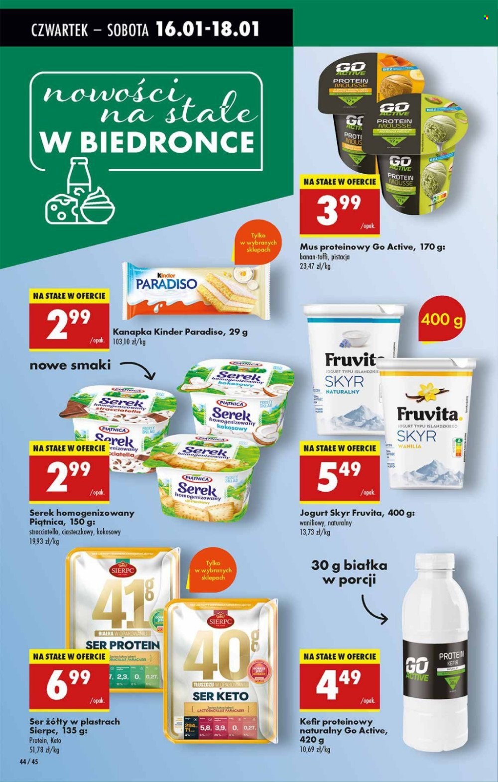 Gazetka Biedronka - 16.01.2025 - 22.01.2025. Strona 44