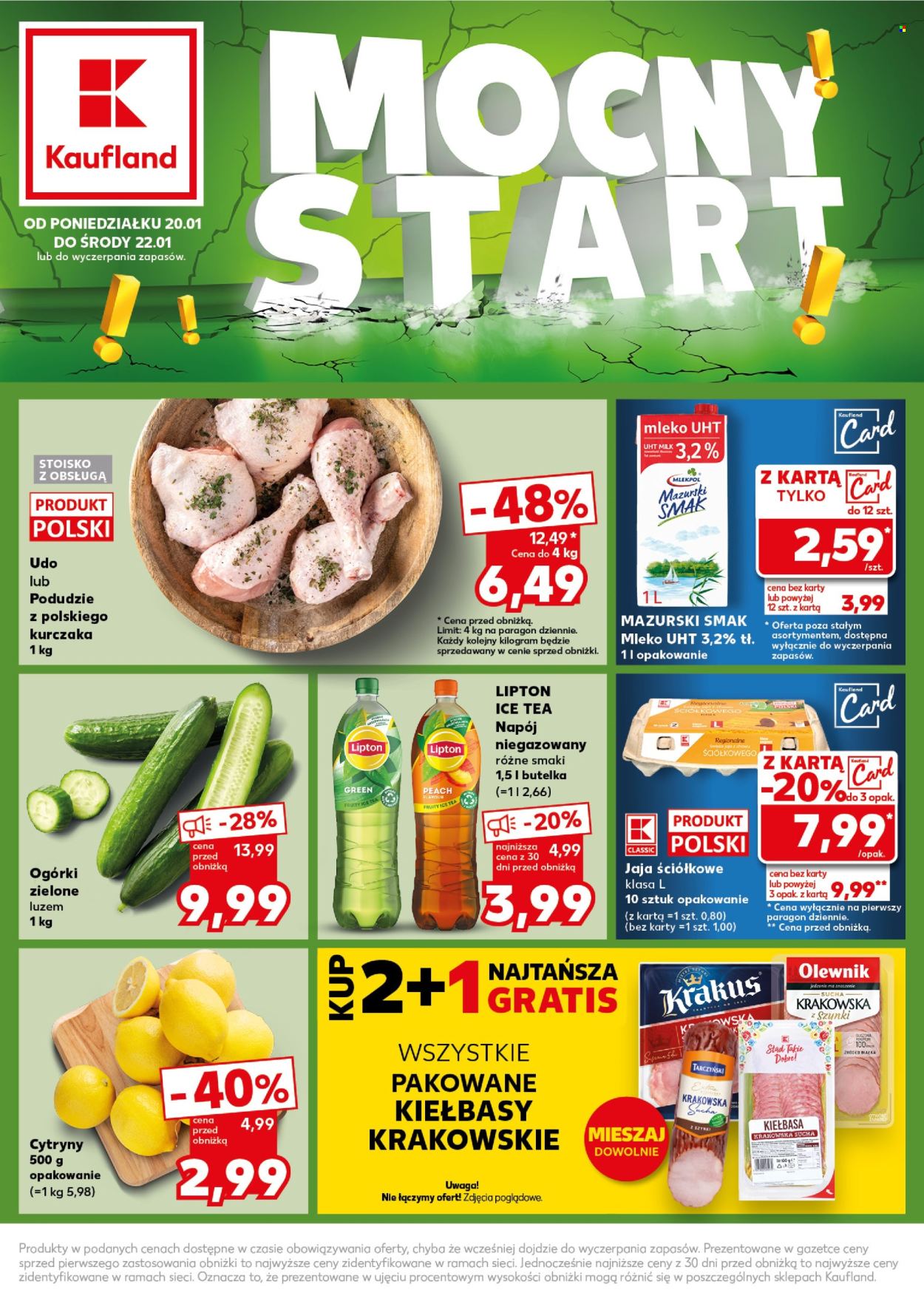 Gazetka Kaufland - 20.01.2025 - 22.01.2025. Strona 1