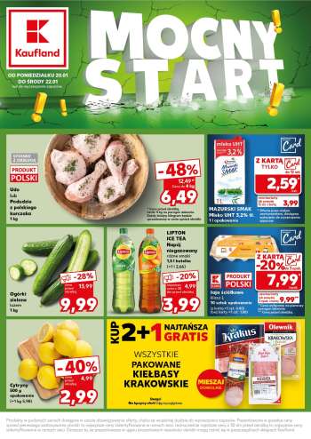 Gazetka Kaufland - 20.01.2025 - 22.01.2025.
