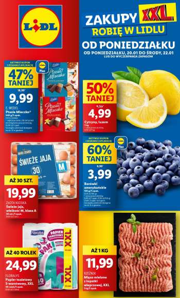 Gazetka Lidl - 20.01.2025 - 22.01.2025.